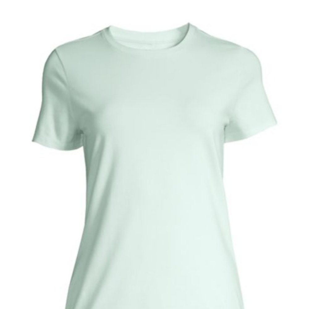 Lot of 3 Basic Cotton Creneck Jersey Tshirt Blue